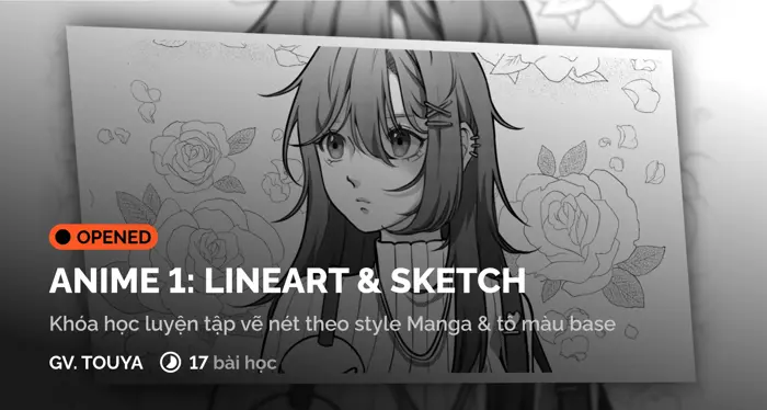 ANIME: SKETCH & LINEART