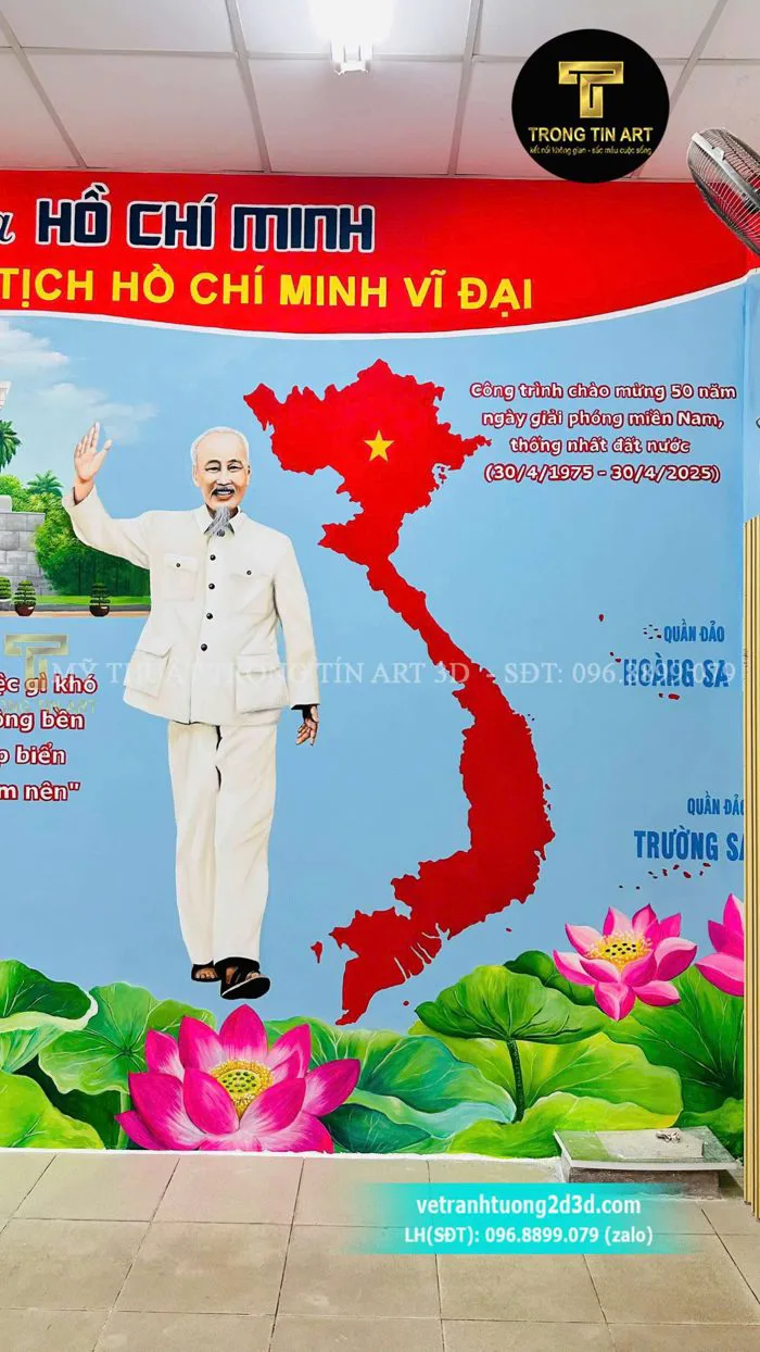 Vẽ Tranh Bác Hồ - Không Gian Văn Hóa Hồ Chí Minh