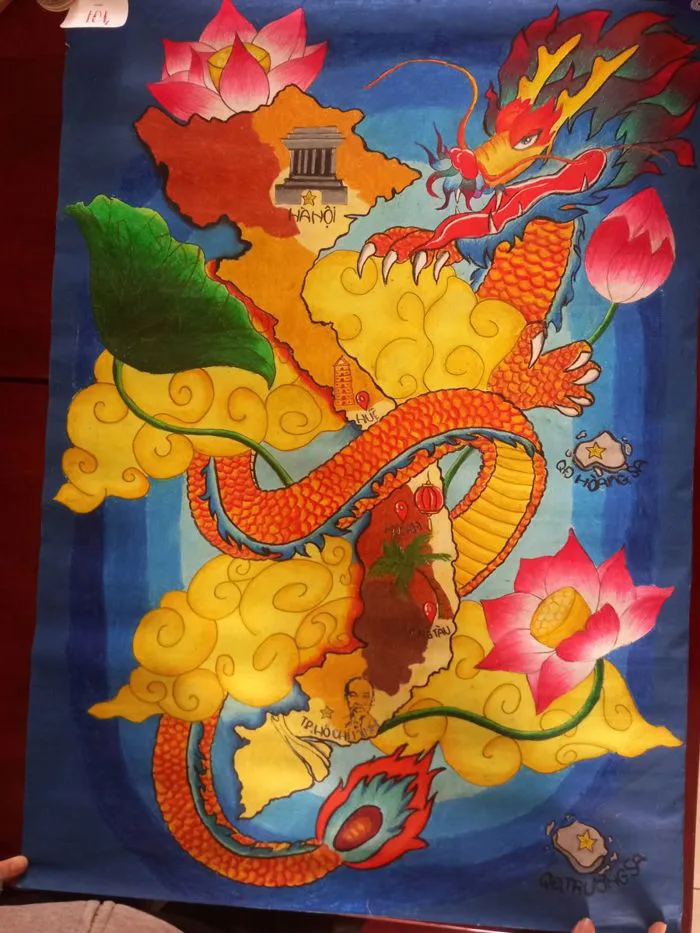 Cuộc thi vẽ bản đồ Việt Nam với chủ đề “Tự hào một dải non sông” Cuộc thi vẽ bản đồ Việt Nam với chủ đề “Tự hào một dải non sông”