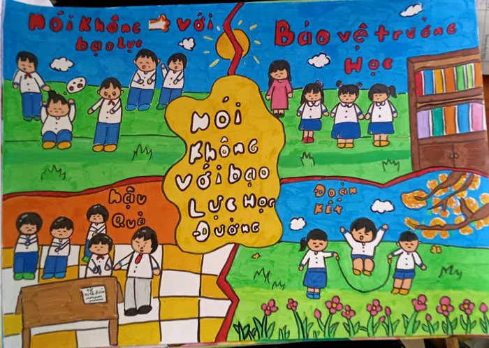 CUỘC THI “SÁNG KIẾN BẢO ĐẢM TRẬT TỰ TRƯỜNG HỌC VỀ PHÒNG NGỪA BẠO LỰC HỌC  ĐƯỜNG VÀ LAO ĐỘNG TRẺ EM” ...