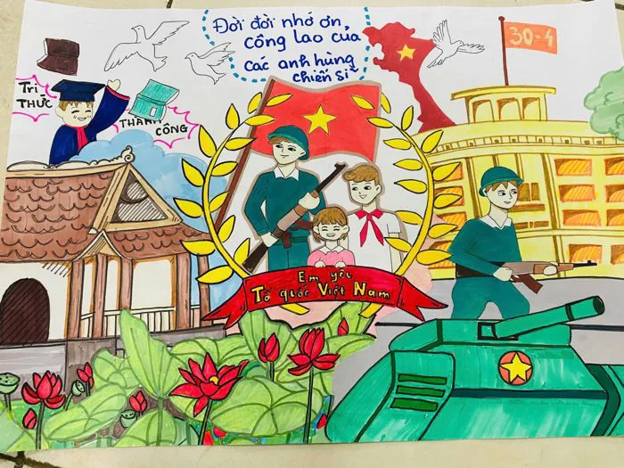 TRƯỜNG TIỂU HỌC THANH LIỆT PHÁT ĐỘNG CUỘC THI VẼ TRANH 