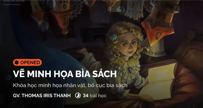 VẼ MINH HOẠ BÌA SÁCH