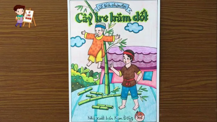 Vẽ trang trí bìa sách - Mỹ thuật 8 / Trình bày bìa sách / Vẽ bìa sách  truyện cổ tích