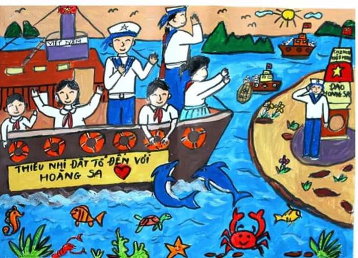 VẼ TRANH CHỦ ĐỀ 