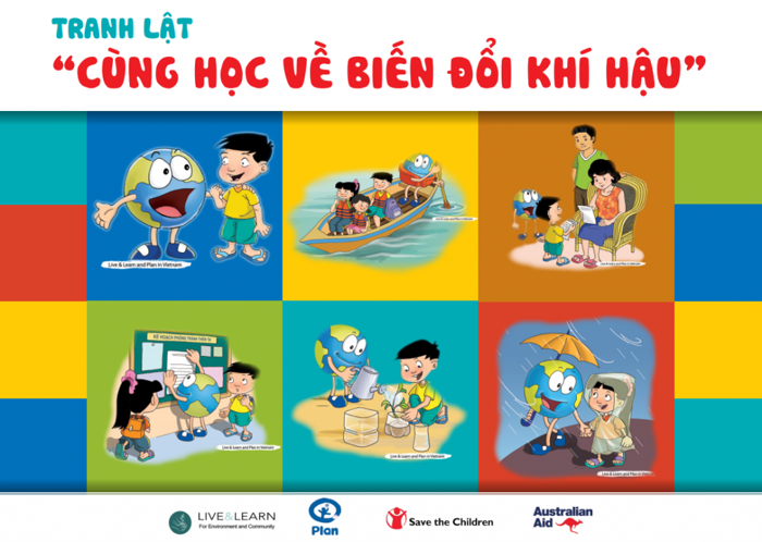 Bộ tranh lật chủ đề Thiên tai, biến đổi khí hậu – Thế Hệ Xanh