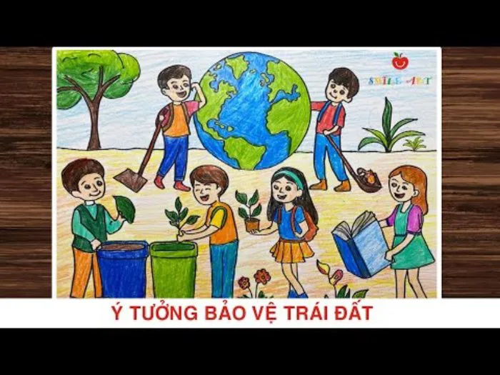 Hướng dẫn vẽ tranh biến đổi khí hậu - 23+ Bức tranh đẹp nhất