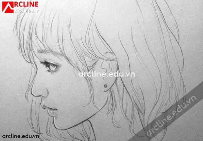 Các Bước Vẽ Chân Dung Lớp 8 Đơn Giản Nhất | ArcLine Blog