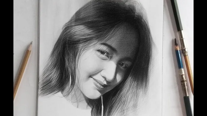 7 bước học vẽ chân dung cực đơn giản cho người mới