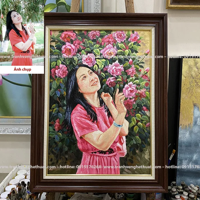 Vẽ Tranh Chân Dung - Vẽ Tranh Truyền Thần Bằng Sơn Dầu