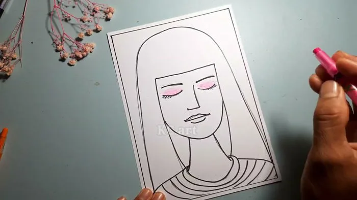 Vẽ chân dung biểu cảm - Tranh chân dung theo trường phái biểu hiện lớp 8 |  expressive portraits