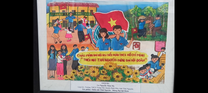 KẾT QUẢ CUỘC THI VẼ TRANH “THIẾU NHI VIỆT NAM – MỪNG ĐẠI HỘI ĐOÀN” TUẦN THỨ  TƯ ​