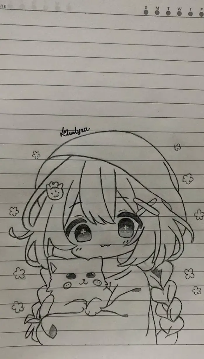 167+ Mẫu vẽ người chibi cute dáng chibi dễ theo