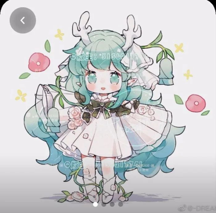 Vẽ cho trang một bé chibi cute nha. Tranh mới nha. Nếu ko có tranh mới thì  vẽ tương tự như hình dưới nha. Mà trang ko bắt buộc phải vẽ hình