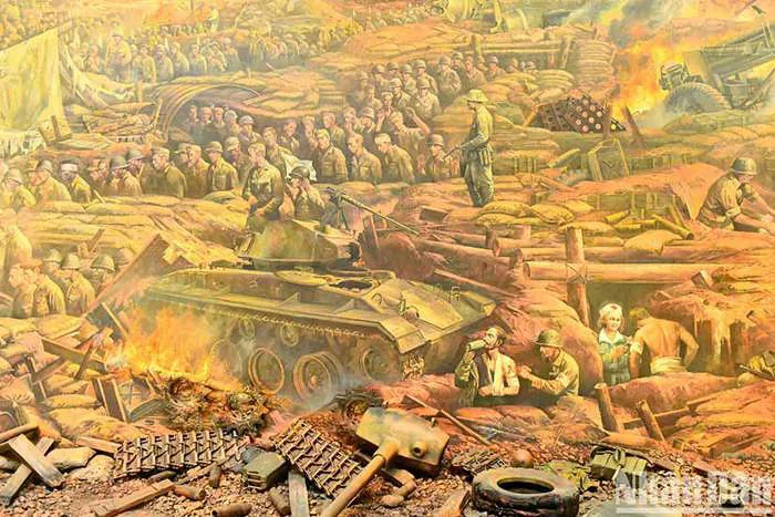 Chiêm ngưỡng bức tranh toàn cảnh Chiến dịch Điện Biên Phủ - Báo Tuyên Quang  điện tử