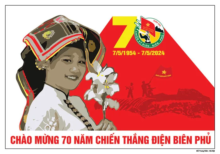 Ấn tượng về Chiến thắng Điện Biên Phủ qua những bức tranh cổ động