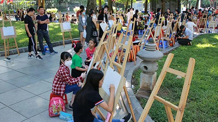 Tổ chức cuộc thi vẽ tranh về Chiến thắng Điện Biên Phủ