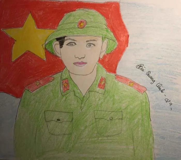 🎨🖌️🎨🖍️CHÁU VẼ CHÚ BỘ ĐỘI🎨🖍️🎨🖌️ 🎨🖌️🎨🖍️CHÁU VẼ CHÚ BỘ ĐỘI🎨🖍️🎨🖌️