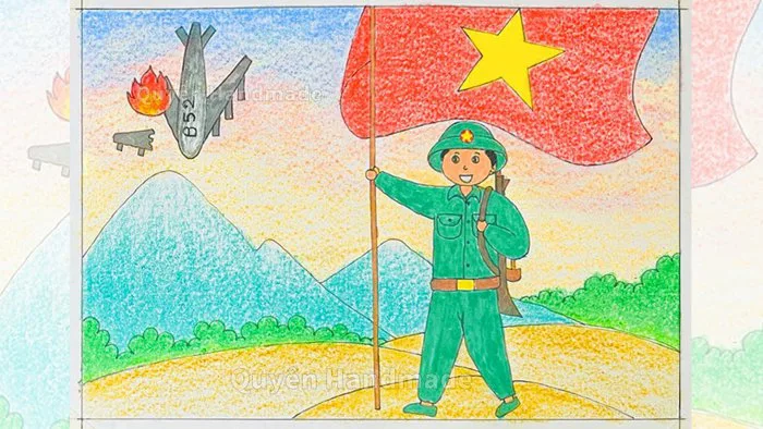 Vẽ chú bộ đội | Cách vẽ chú bộ đội | Vẽ tranh chú bộ đội đơn giản và đẹp (48) Vẽ chú bộ đội | Cách vẽ chú bộ đội | Vẽ tranh chú bộ đội đơn giản và đẹp (48)