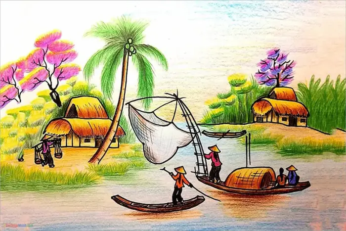 Tổng hợp 12 chủ đề vẽ tranh đề tài tự do - Mỹ Thuật Bụi