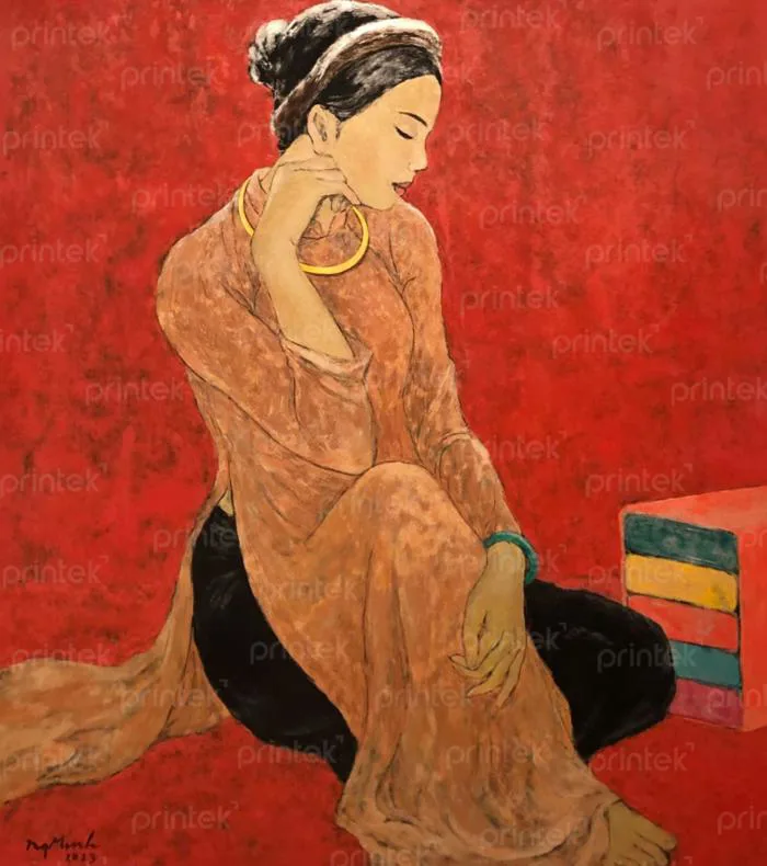 3 phong cách tranh cô gái đẹp nhất để trang trí nhà - Printek