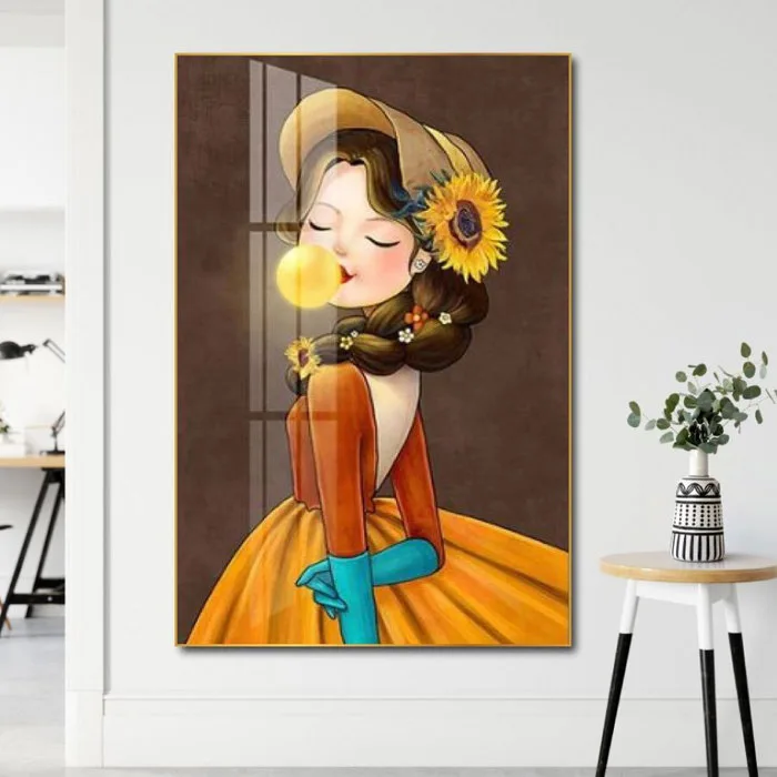 Tranh Treo Tường Cô Gái Nghệ Thuật 17