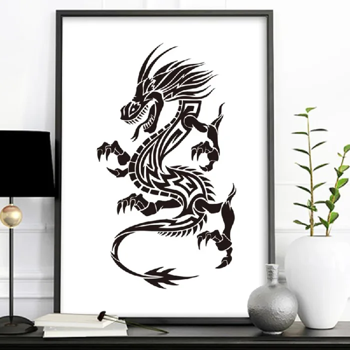 Tranh Con Rồng - Biểu Tượng Của Quyền Lực Và Sự Cao Quý