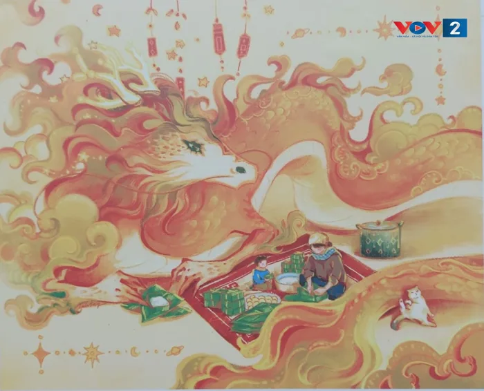 Vẽ con rồng - Góc nhìn mới về con rồng của họa sĩ trẻ