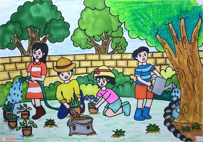 ve-tranh-cuoc-song-quanh-em-1