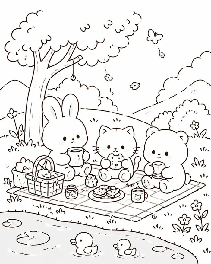 Tranh Tô Màu Cute – Bộ Sưu Tập Hình Tô Màu Dễ Thương Giúp Bé Phát Triển  Sáng Tạo - Trang Chủ Heardas Creative Art - Ươm Mầm Sáng Tạo Nét Vẽ Tương  Lai