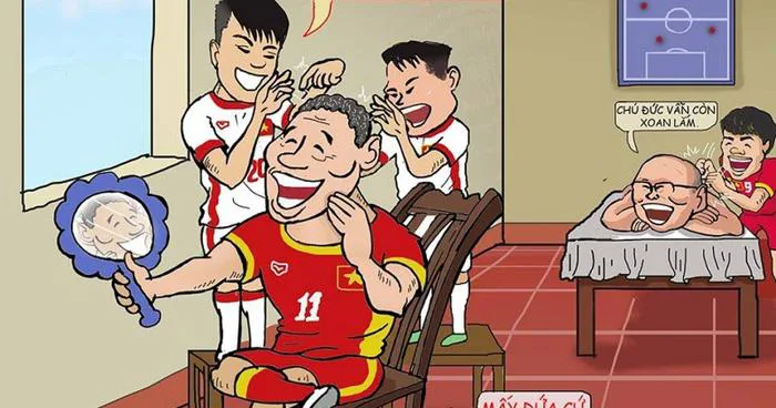 Ngộ nghĩnh bộ tranh cổ vũ Olympic Việt Nam thi đấu Asiad 2018 | Báo Dân trí