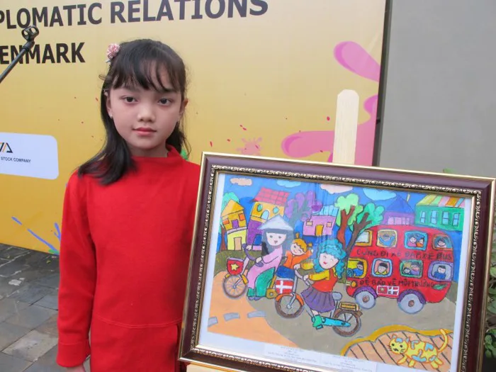 Cuộc thi “Đan Mạch trong mắt em 2017 - Em vẽ giấc mơ”: Giải Đặc biệt thuộc  về nữ sinh Thanh Hóa
