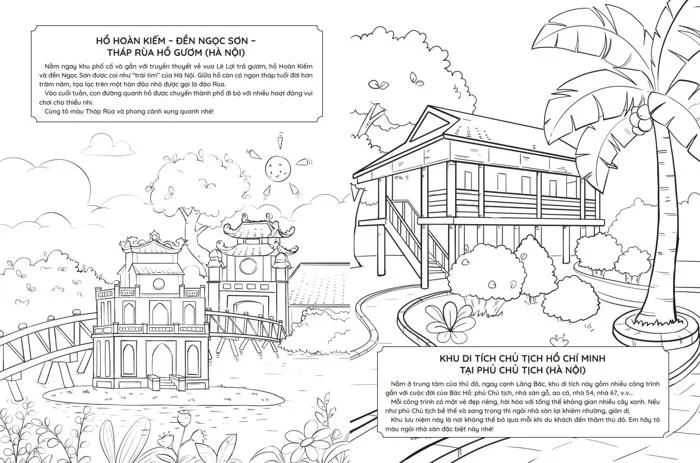 Sách Tô Màu Di Sản - Danh Thắng Việt Nam - FAHASA.COM
