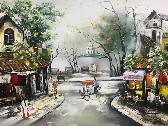 30+ Mẫu tranh danh lam thắng cảnh Việt Nam đẹp nhất 2026