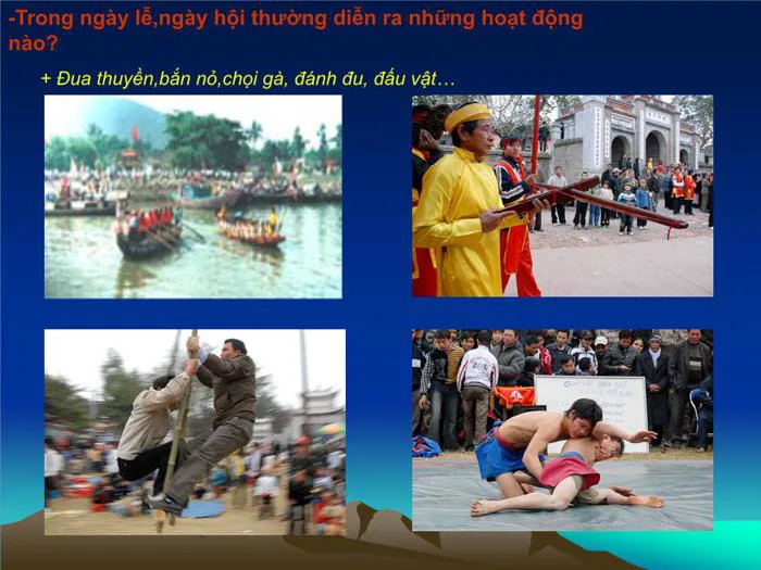 Mĩ thuật - Vẽ tranh: Đề tài lễ hội