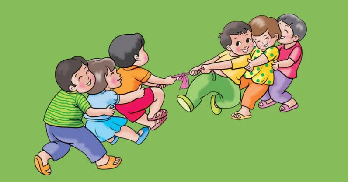 Hướng dẫn vẽ tranh kéo co lễ hội đơn giản và đẹp nhất