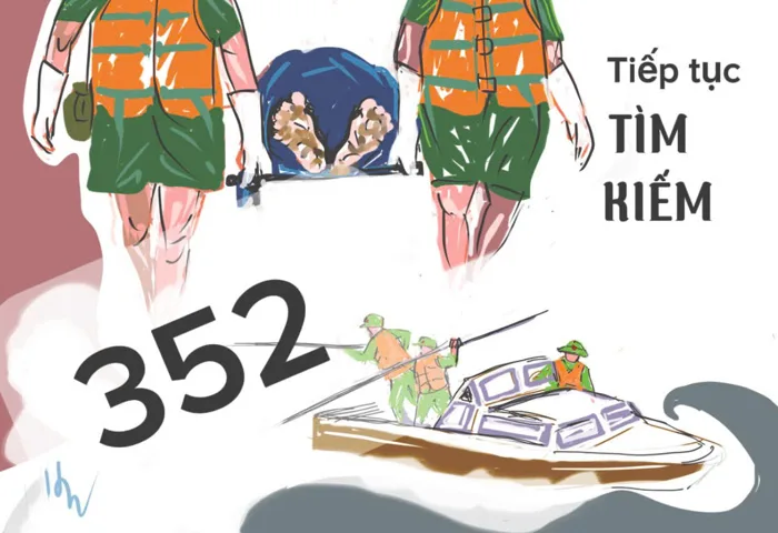 Nhà giáo vẽ tranh về chủ đề “Hướng về người dân vùng bão lũ”
