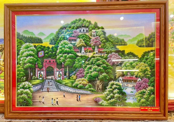 Tranh Đá Quý Phong Cảnh Đền Hùng – Ý Nghĩa Lịch Sử, Giá Trị Văn Hóa Việt -  Tranh Đá Quý Vương Ngôn