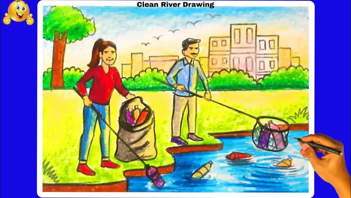 Vẽ tranh tuyên truyền về việc bảo vệ di tích lịch sử - văn hoá, danh lam  thắng cảnh hoặc giá trị văn hoá truyền thống...