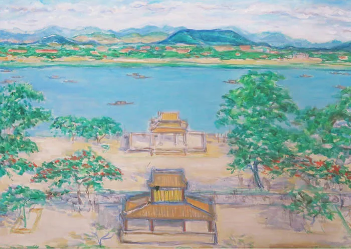Họa sĩ Thái Nguyên Bá người thầy đầu tiên - khamphahue.com.vn