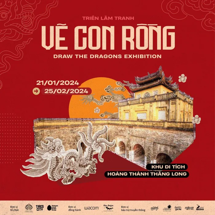 Lễ khai mạc triển lãm tranh “Vẽ Con Rồng
