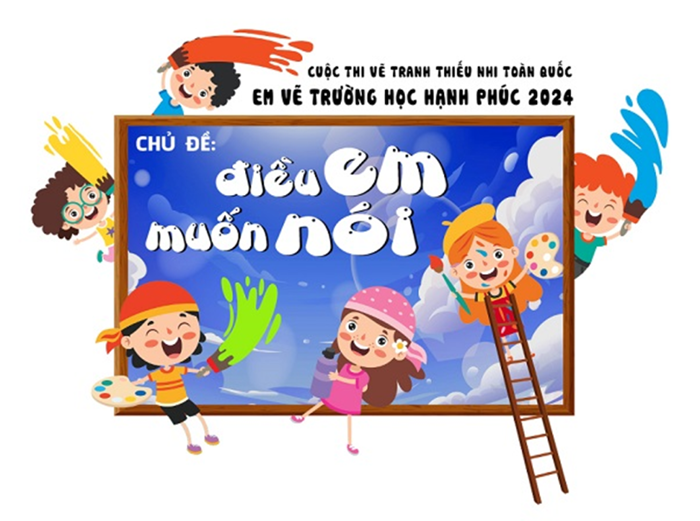 HƯỚNG DẪN THAM GIA CUỘC THI “EM VẼ TRƯỜNG HỌC HẠNH PHÚC - 2024”
