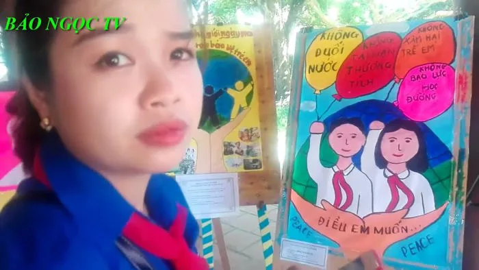 vẽ tranh Điều em muốn nói