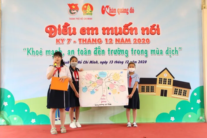 Điều em muốn nói: “Khỏe mạnh, an toàn đến trường trong mùa dịch” Thành Đoàn  TP.Hồ Chí Minh
