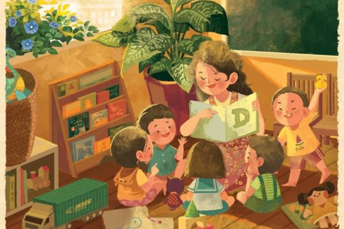 Đoc sách tranh cùng con đúng cách, hỗ trợ phát triển ngôn ngữ sớm ở trẻ