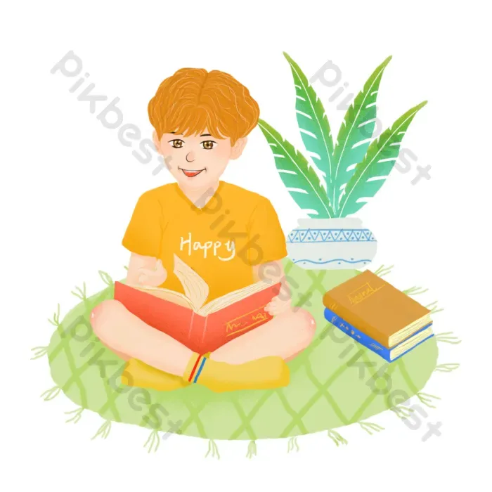 Tải miễn phí Ngày Hội đọc Sách Thiếu Nhi Vẽ Tay Hoạt Hình đọc Sách Trẻ Em  Hình Vẽ Trang Trí Công cụ đồ họa | PSD chuyên nghiệp - Pikbest