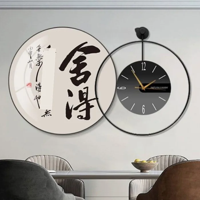 Giá Hủy Diệt) Thiền và sẵn sàng mang theo đồng hồ và tranh vẽ, tranh trang  trí nhà hàng Trung Quốc | Shopee Việt Nam