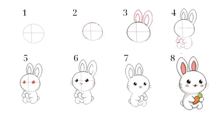 20+ cách vẽ con vật đơn giản nhất chỉ vài nét, bé nào cũng vẽ được