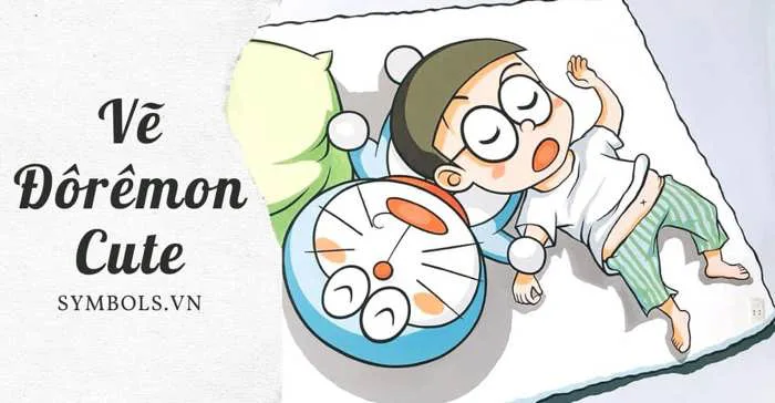 Vẽ Đôrêmon Cute Đơn Giản: 87+ Hình Vẽ Doraemon Chibi Đẹp