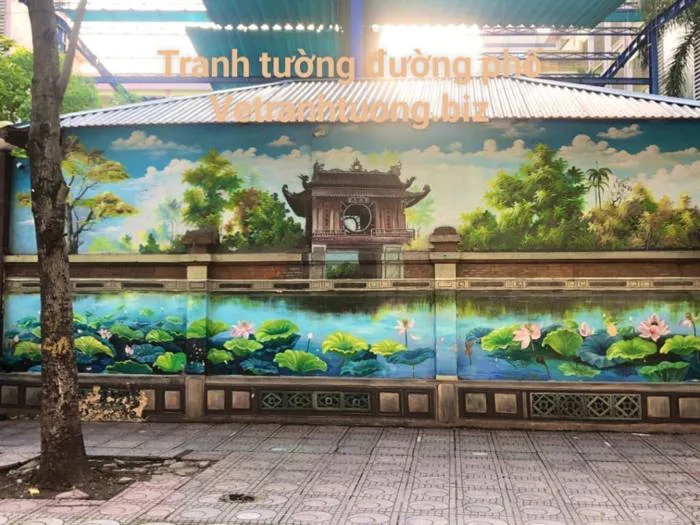 Dịch vụ vẽ tranh tường đường phố xu hướng trang trí siêu đẹp