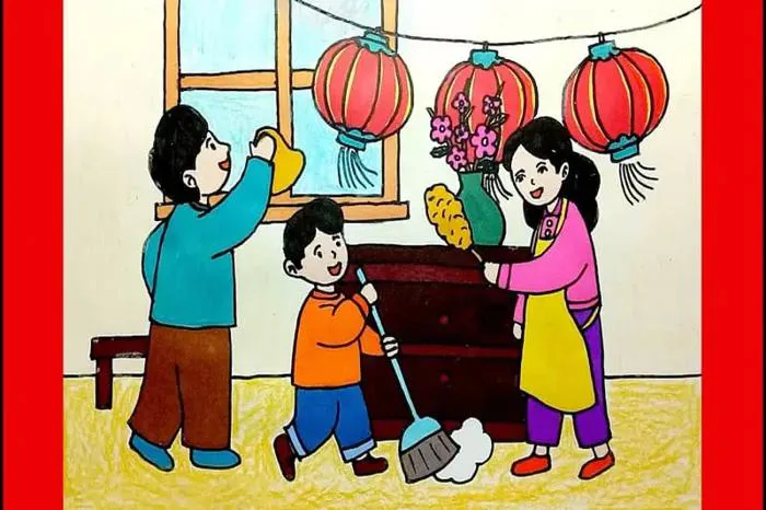 Vẽ tranh gia đình đơn giản nhất: Hướng dẫn chi tiết kèm 50+ mẫu đẹp ý nghĩa